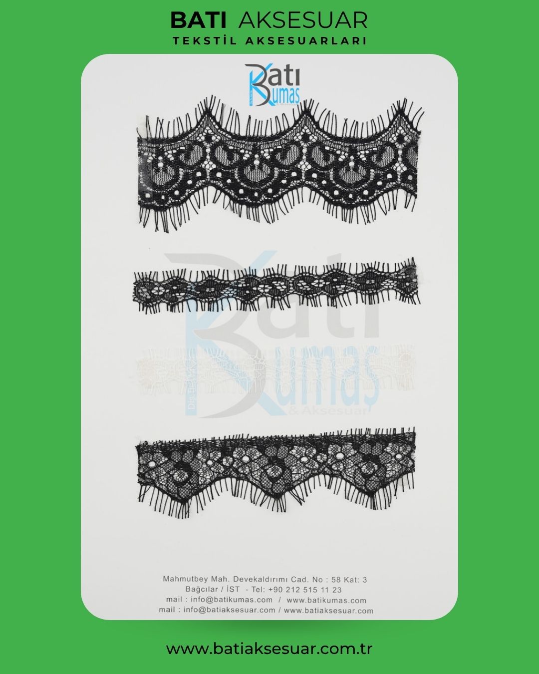 Dantel & Tesktil Aksesuar