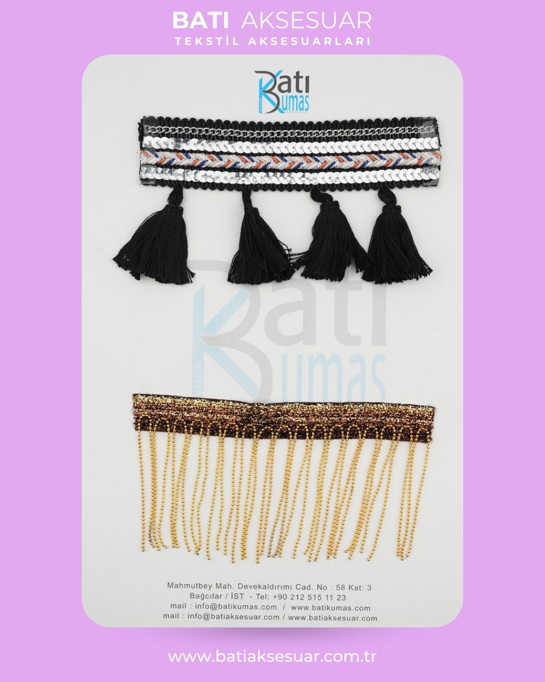 Saçak & Püskül Tekstil Aksesuar